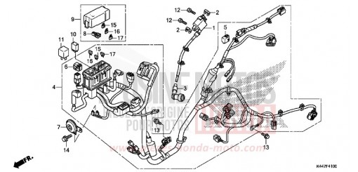 FAISCEAU DES FILS NSC110MPDK de 2019
